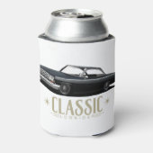 Black Classic Lowrider Blikjeskoeler (Blikje Achterkant)