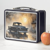 Black Classic Vintage Pickup Truck 1957 (In situ)