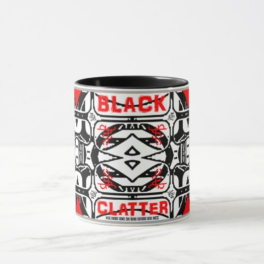 Black Clatter Cutlery en Cafe Mok (Midden)