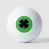 Black Clover groene Bridgestone e6 golfballen 3 st (Voorkant)