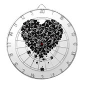 Black Clover Heart Dartbord (Voorkant)