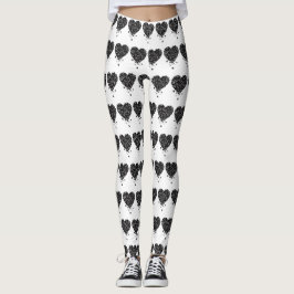 Black Clover Heart Leggings