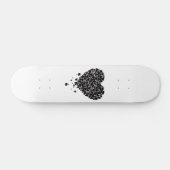 Black Clover Heart Persoonlijk Skateboard (Horizontaal)