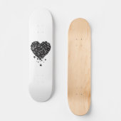 Black Clover Heart Persoonlijk Skateboard (Voorkant)