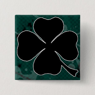 Black Clover Pin Vierkante Button 5,1 Cm