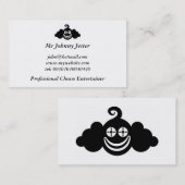 Black Clown, Mr Johnny Jester Visitekaartje (Voorkant / Achterkant)