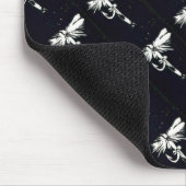 "Black Coachman" Trout Fly Mousepad Muismat (Hoek)
