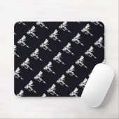 "Black Coachman" Trout Fly Mousepad Muismat (Met muis)