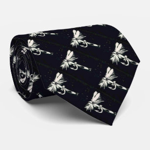 "Black Coachman" Trout Fly Stropdas