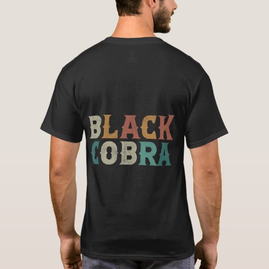 Black Cobra T-shirt (Achterkant)