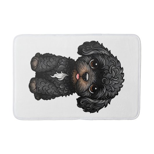 Black Cockapoo Badmat (Voorkant)