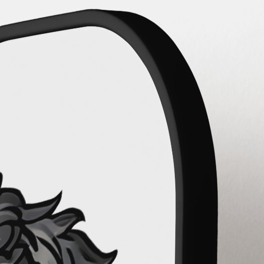 Black Cockapoo Pickleball Paddle (Links Detail)