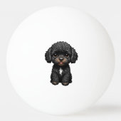 Black Cockapoo Pingpongbal (Voorkant)