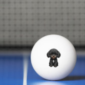 Black Cockapoo Pingpongbal (Net)