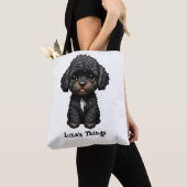 Black Cockapoo Tote Bag (Dichtbij)