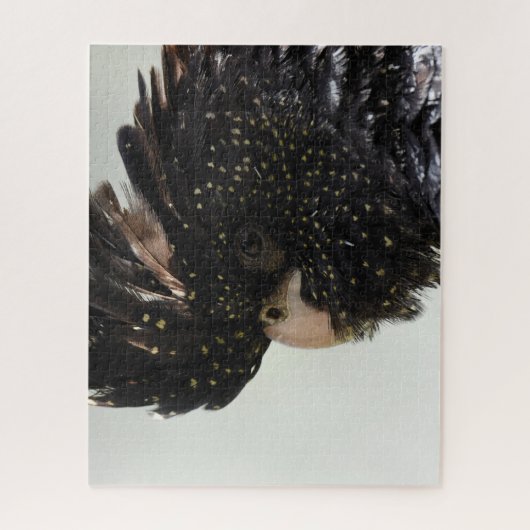 Black Cockatau Legpuzzel (Verticaal)