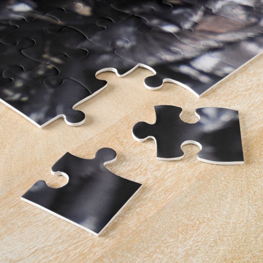 Black Cockatau Legpuzzel (Zijkant)