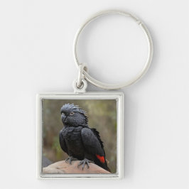 Black Cockatau Sleutelhanger