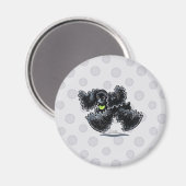 Black Cocker Spaniel Play Magneet (Voorkant / Achterkant)