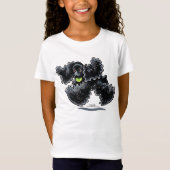 Black Cocker Spaniel Play T-shirt (Voorkant)
