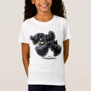 Black Cocker Spaniel Play T-shirt