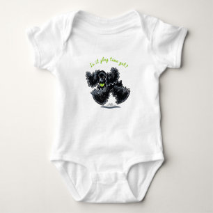 Black Cocker Spaniel Playtime nog Romper