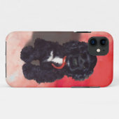Black Cocker Spaniel Puppy - Abby Case-Mate iPhone Case (Achterkant (horizontaal))