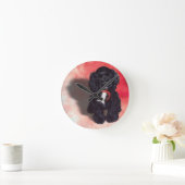 Black Cocker Spaniel Puppy - Abby Ronde Klok (Huis)