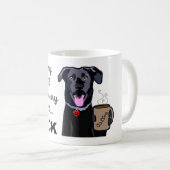 Black Coffee Dog - Labrador Mok (Voorkant rechts)