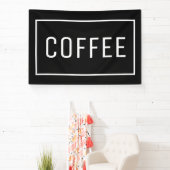 BLACK COFFEE SIGN SPANDOEK (Insitu)