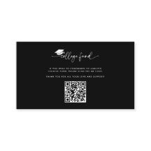 Black College Fund QR-code afstudeerbijlage