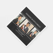 Black College University 3 Foto Afstuderen Servet (Hoek)