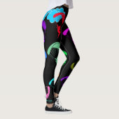 Black Colorful Pixie-Leggings Leggings (Rechts)