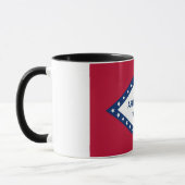 Black Combo Mok met vlag van Arkansas, Verenigde S (Links)