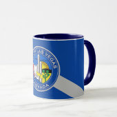 Black Combo Mok met vlag van Las Vegas, Verenigde  (Voorkant rechts)