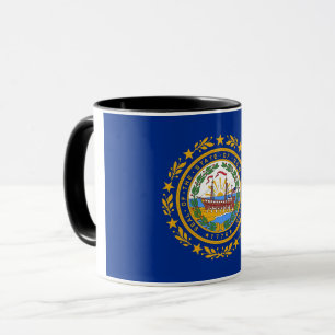 Black Combo Mok met vlag van New Hampshire, Vereni