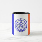 Black Combo Mok met vlag van New York City, Vereni (Midden)