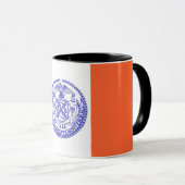 Black Combo Mok met vlag van New York City, Vereni (Voorkant rechts)