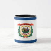 Black Combo Mok met vlag van West Virginia, Vereni (Midden)
