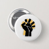 Black Community Ally Hands Samen Ronde Button 5,7 Cm (Voorkant /achterkant)