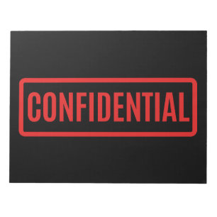 Black Confidential Notitieblok