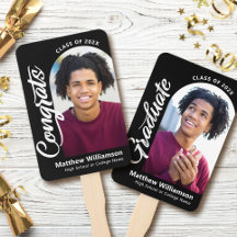 Black Congrats Afstudeerder 2 Photo Arch Bold Whit