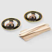 Black Congrats voor onze Afstudeerder fotoklas van Handwaaier (Niet-gemonteerd)