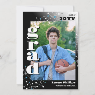 Black Connections 2 in 1 foto Afstuderen Kaart