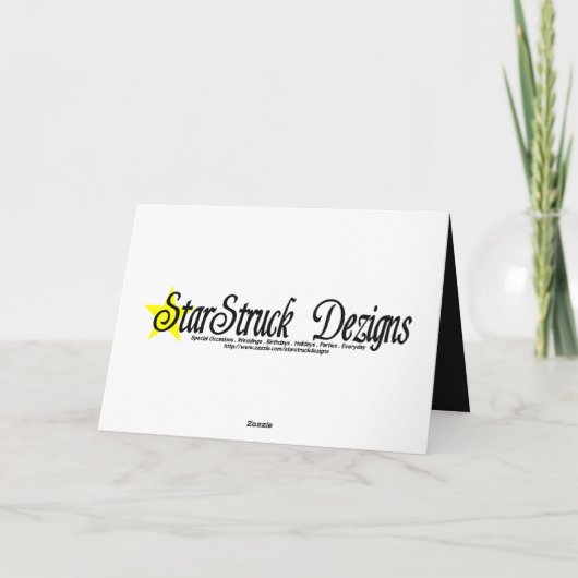 Black & Copper Garden, het spijt me Kaart (Achterkant)