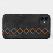 Black Copper Signature Case-Mate iPhone Case (Achterkant (horizontaal))
