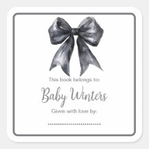Black Coquette Bow Baby shower