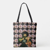 BLACK CORSAIR Pirates Metal Skull Tote Bag (Achterkant)
