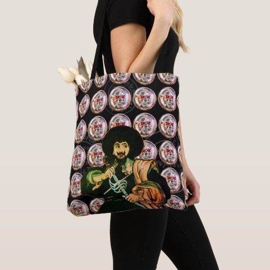 BLACK CORSAIR Pirates Metal Skull Tote Bag (Dichtbij)