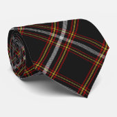 Black Country Tartan Stropdas (Opgerold)